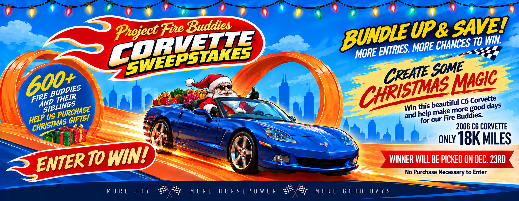 Project Fire Buddies Corvette Sweepstakes